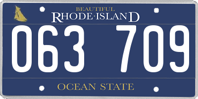 RI license plate 063709