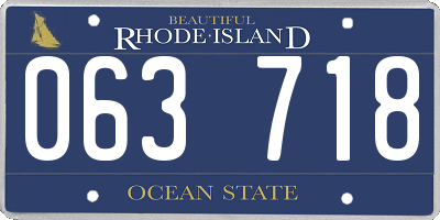 RI license plate 063718