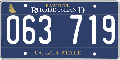 RI license plate 063719