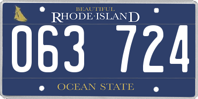 RI license plate 063724