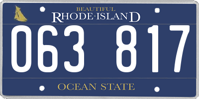 RI license plate 063817