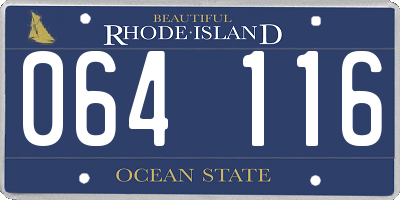 RI license plate 064116