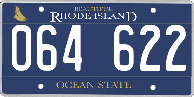 RI license plate 064622
