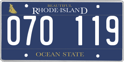 RI license plate 070119