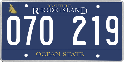 RI license plate 070219