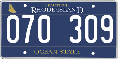 RI license plate 070309