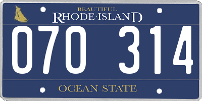 RI license plate 070314