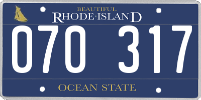 RI license plate 070317