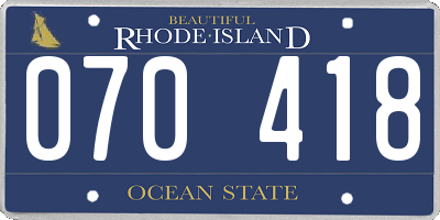 RI license plate 070418