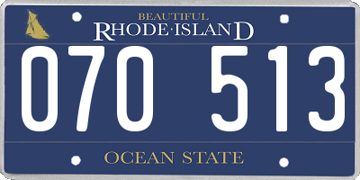 RI license plate 070513