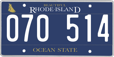 RI license plate 070514
