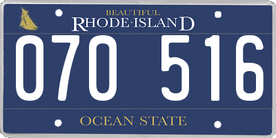 RI license plate 070516
