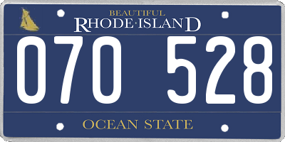 RI license plate 070528