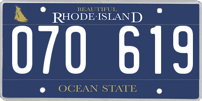 RI license plate 070619