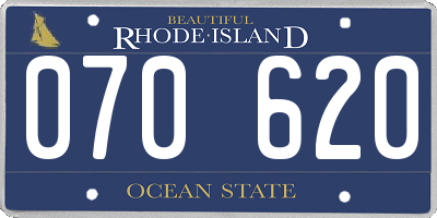 RI license plate 070620
