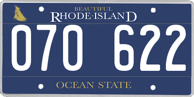 RI license plate 070622