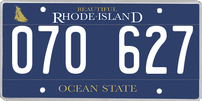 RI license plate 070627