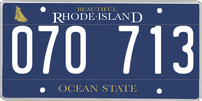 RI license plate 070713