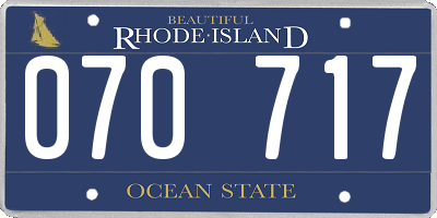 RI license plate 070717
