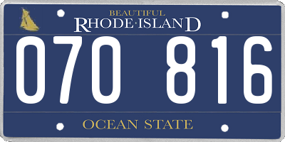 RI license plate 070816