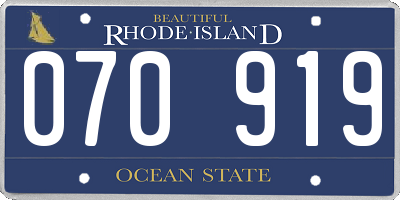 RI license plate 070919