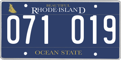 RI license plate 071019