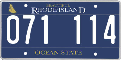 RI license plate 071114