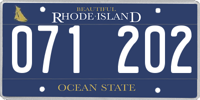 RI license plate 071202