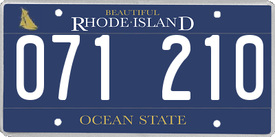 RI license plate 071210