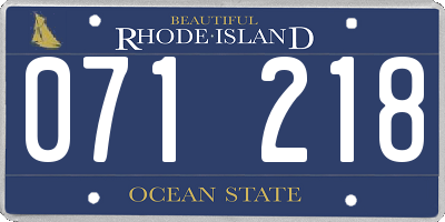 RI license plate 071218