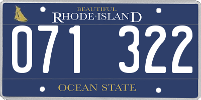 RI license plate 071322