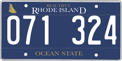 RI license plate 071324