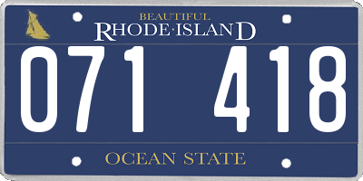 RI license plate 071418