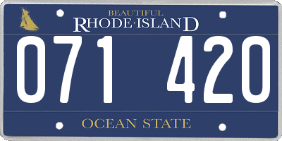RI license plate 071420
