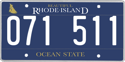 RI license plate 071511