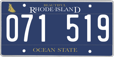 RI license plate 071519