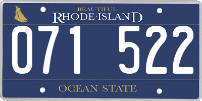 RI license plate 071522