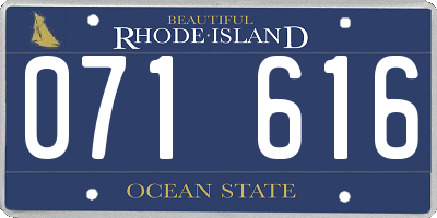 RI license plate 071616