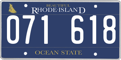 RI license plate 071618