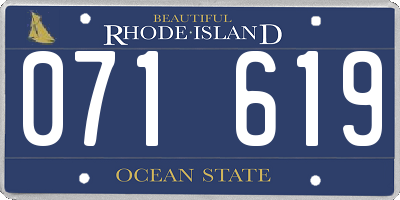 RI license plate 071619