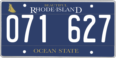 RI license plate 071627