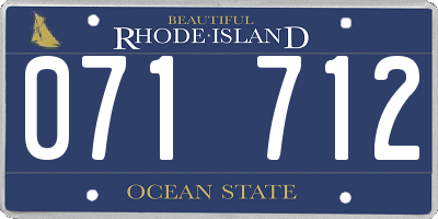 RI license plate 071712
