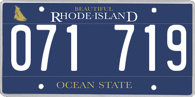 RI license plate 071719