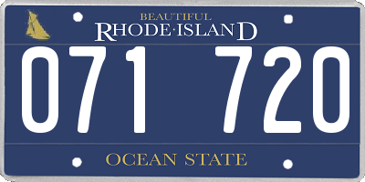 RI license plate 071720