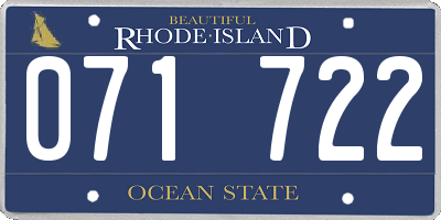 RI license plate 071722