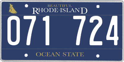 RI license plate 071724