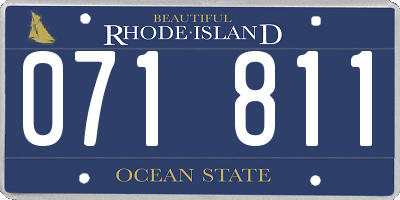 RI license plate 071811