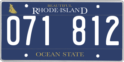 RI license plate 071812