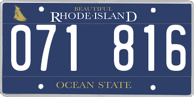 RI license plate 071816