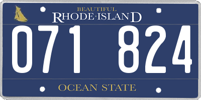 RI license plate 071824